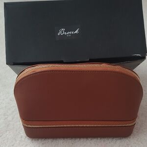 Brown Leather Duo Travel Bag